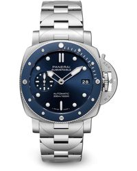 Panerai - Stainless Steel Submersible Watch 42mm - Lyst