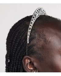 Jennifer Behr - Crystal-Embellished Alessia Tiara - Lyst