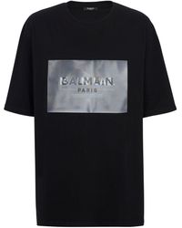 Balmain - Main Lab Hologram T-shirt - Lyst
