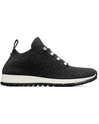 Jimmy Choo - Veles Knitted Glitter Sneakers - Lyst