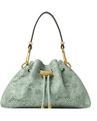 Jimmy Choo - Cinch Small Leather Shoulder Bag - Lyst