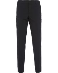 Prada - Wool-Blend Trousers - Lyst