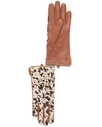 Polo Ralph Lauren - Calf Hair Leather Gloves - Lyst