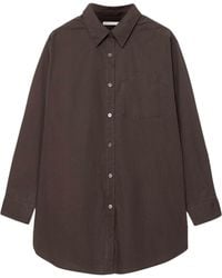 AllSaints - Organic Cotton Kaia Oversized Shirt - Lyst