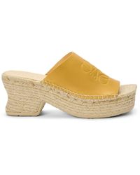 Loewe - X Paula's Ibiza Petal Espadrille Mules 80 - Lyst