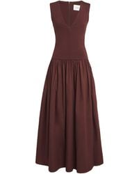 Esse Studios - Cotton Knit Midi Dress - Lyst