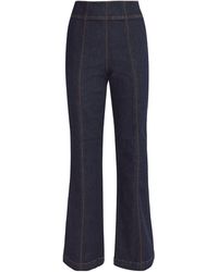 ME+EM - Kick Flare Travel High-Rise Jeans - Lyst