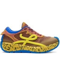 Loewe - Leather Pogo Sneakers - Lyst
