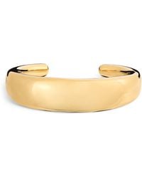 LIE STUDIO - Plated Emma Cuff Bangle - Lyst