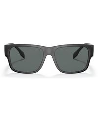 Burberry - Knight Square Sunglasses - Lyst