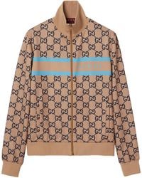 Gucci - Gg Zip-up Jacket - Lyst