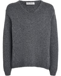 Our Legacy - Wool Link V-Neck Sweater - Lyst