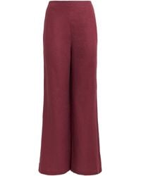 Faithfull the Brand - Linen Syna Wide-Leg Trousers - Lyst
