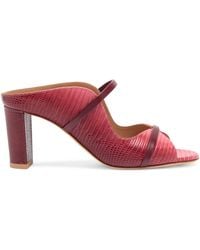 Malone Souliers - Embossed Leather Norah Sandals 70 - Lyst