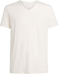 Derek Rose - Basel V-Neck Lounge T-Shirt - Lyst