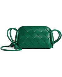 Bottega Veneta - Candy Leather Intrecciato Concert Pouch - Lyst