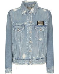 Dolce & Gabbana Jean and denim jackets for Women | Online Sale up to 73%  off | Lyst
