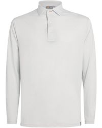 Kjus - Stripe Soren Long-Sleeve Polo Shirt - Lyst