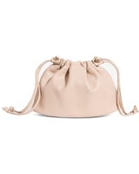 Strathberry - Leather Drawstring Charlotte Clutch Bag - Lyst