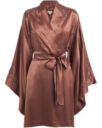 Torlowei - Silk Tokoni Short Kimono - Lyst