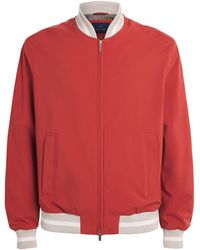 Paul & Shark - Typhoon Platinum Bomber Jacket - Lyst