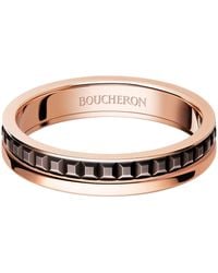 Boucheron - Rose Quatre Classique Wedding Band - Lyst