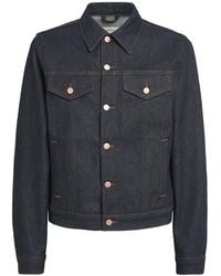 Emporio Armani - Blouson Denim Jacket - Lyst