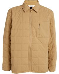 Rains - Quilted Zip-up Jacket - Lyst