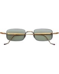 Jacques Marie Mage - Titanium Dusk Rectangular Sunglasses - Lyst