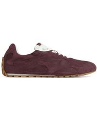 Bottega Veneta - Suede Orbit Flash Sneakers - Lyst