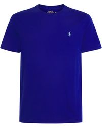 Polo Ralph Lauren - Cotton Custom-Fit Polo Pony T-Shirt - Lyst