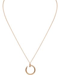 Cartier - And Diamond Juste Un Clou Necklace - Lyst