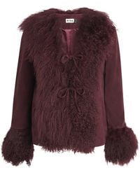 RIXO London - Sammy Suede Jacket - Lyst
