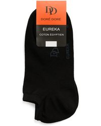Doré Doré - Egyptian Cotton-Blend Eureka Trainer Socks - Lyst