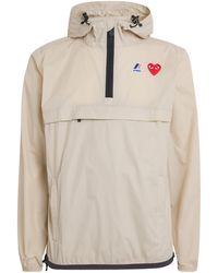 COMME DES GARÇONS PLAY - X K-Way Water-Resistant Nylon Jacket - Lyst
