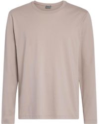 Hanro - Cotton Living Long-Sleeve T-Shirt - Lyst