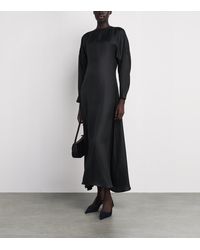 Kalita Brigitte Silk-habotai Maxi Dress in Blue | Lyst UK