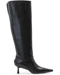 AllSaints - Leather Odyssey Knee-High Boots - Lyst