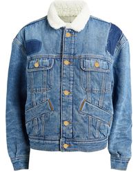 Sherpa Lined Denim Jackets for Women - Up to 84% off | Lyst