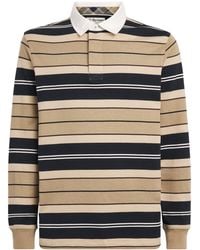 Barbour - Cotton Stripe Frith Rugby Polo Shirt - Lyst