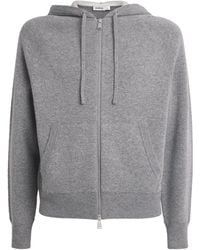 Jonathan Simkhai - Wool-Blend Zip-Up Hoodie - Lyst