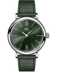 IWC Schaffhausen - Stainless Steel Portofino Automatic Watch - Lyst