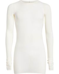 Rick Owens - Rib Ls Long-Sleeve T-Shirt - Lyst