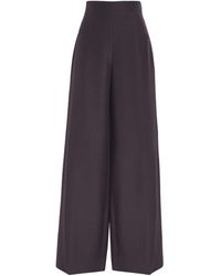 JOSEPH - Wool-Silk Alane Tailored Trousers - Lyst