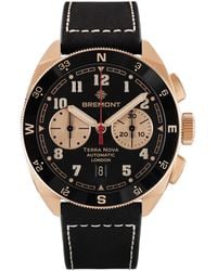 Bremont - X Jimmy Chin Rose And Leather Terra Nova Chronograph Watch - Lyst