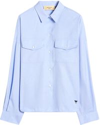 Weekend by Maxmara - Cotton Long-Sleeve Shirt - Lyst