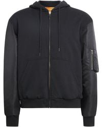 MM6 by Maison Margiela - Padded Hooded Bomber Jacket - Lyst