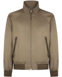 Tom Ford - Wool-Lined Bomber Jacket - Lyst