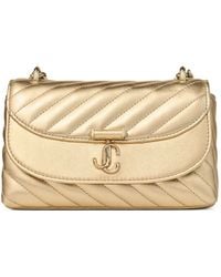 Jimmy Choo - Small Curve Leather Cross-Body Bag - Lyst