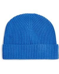 Johnstons of Elgin - Cashmere Ribbed Beanie - Lyst